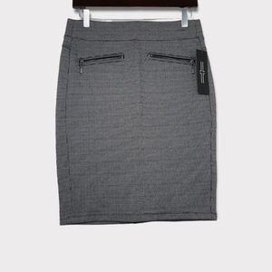 liverpool quinn pencil skirt zip pocket ponte size 6
